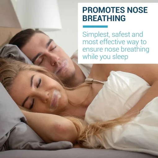 Alternative view of Mouth Strips for Snoring